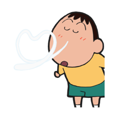 Get Up and Move, Crayon Shin-chan! sticker #2040306