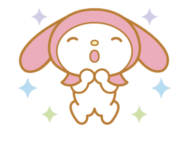 My Melody Animated Stickers sticker #2040322
