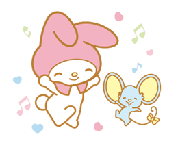 My Melody Animated Stickers sticker #2040328