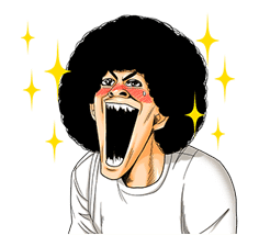 AFRO TANAKA sticker #2040333