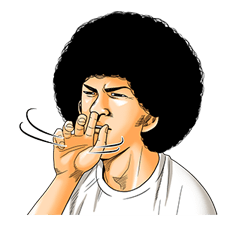 AFRO TANAKA sticker #2040340