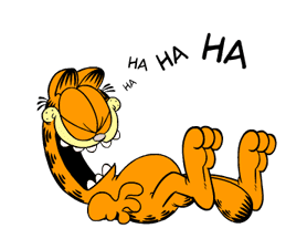 Garfield Animated Stickers sticker #2828453