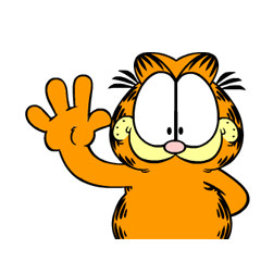 Garfield Animated Stickers