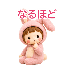 へにゃ耳うさぎのよく使うひとこと