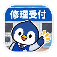 Electronics Repair Desk Penguin Stickers