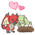 モンスターハンター 動くスタンプ
