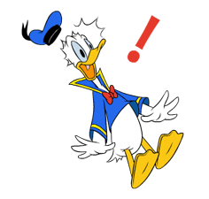 Donald Duck Animated Stickers sticker #3650300