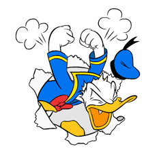 Donald Duck Animated Stickers sticker #3650302