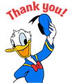 Donald Duck Animated Stickers