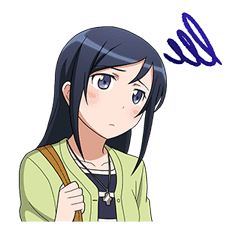ORENO IMOUTO GA KONNANI KAWAII WAKEGANAI sticker #3832872