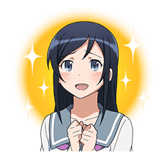 ORENO IMOUTO GA KONNANI KAWAII WAKEGANAI sticker #3832875