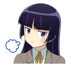 ORENO IMOUTO GA KONNANI KAWAII WAKEGANAI sticker #3832878