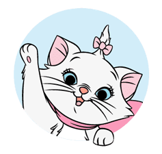 Disney Marie Animated Stickers sticker #4019776