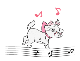 Disney Marie Animated Stickers sticker #4019782