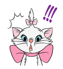 Disney Marie Animated Stickers sticker #4019786