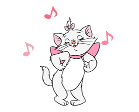 Disney Marie Animated Stickers sticker #4019787