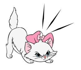 Disney Marie Animated Stickers sticker #4019792