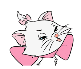 Disney Marie Animated Stickers sticker #4019797