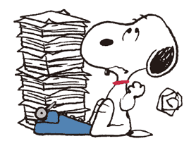 SNOOPY★Vintage sticker #4162551