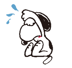 SNOOPY★Vintage sticker #4162555