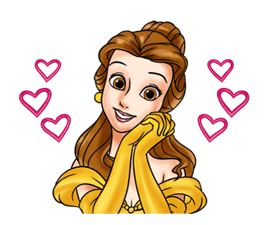 Disney Princess Animated Stickers sticker #4178115