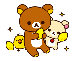 Rilakkuma & Kiiroitori sticker #4328154