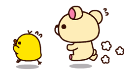 Rilakkuma & Kiiroitori sticker #4328171