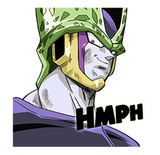 DRAGONBALL Z CELL sticker #4663129