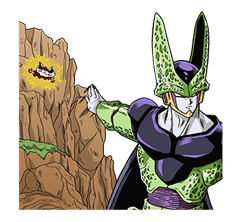 DRAGONBALL Z CELL sticker #4663136