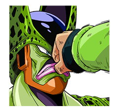 DRAGONBALL Z CELL sticker #4663141