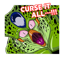 DRAGONBALL Z CELL sticker #4663146