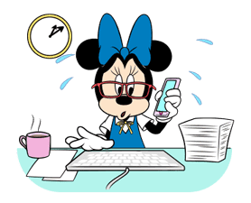 Minnie Mouse Animated Stickers sticker #4893650