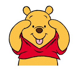 Winnie The Pooh Animated Stickers by The Walt Disney Company (Japan) Ltd.