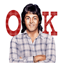 Chat with Paul McCartney sticker #5286102
