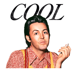 Chat with Paul McCartney sticker #5286111