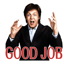 Chat with Paul McCartney sticker #5286115