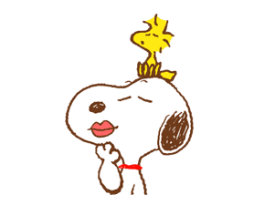 SNOOPY & Woodstock sticker #5436845