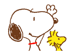 SNOOPY & Woodstock sticker #5436848