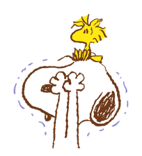 SNOOPY & Woodstock sticker #5436850