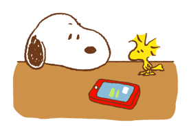 SNOOPY & Woodstock sticker #5436851