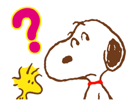 SNOOPY & Woodstock sticker #5436853