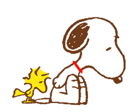 SNOOPY & Woodstock sticker #5436854