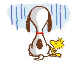 SNOOPY & Woodstock sticker #5436855