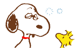 SNOOPY & Woodstock sticker #5436858