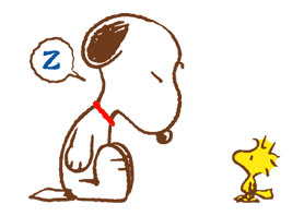 SNOOPY & Woodstock sticker #5436859