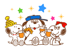 SNOOPY & Woodstock sticker #5436860