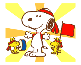 SNOOPY & Woodstock sticker #5436864