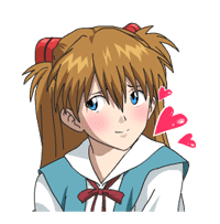 Animated EVANGELION sticker #5437035