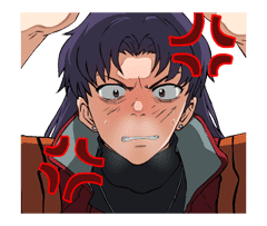 Animated EVANGELION sticker #5437046