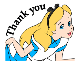 Alice In Wonderland Animated Stickers sticker #5692904